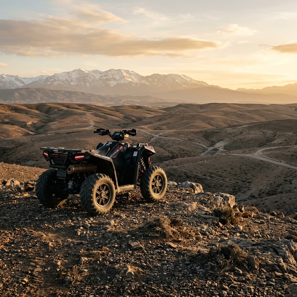 Private Luxury Quad Tour Marrakech to Agafay